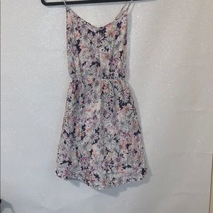 Floral Backless Sundress with Fun Crisscross Back!